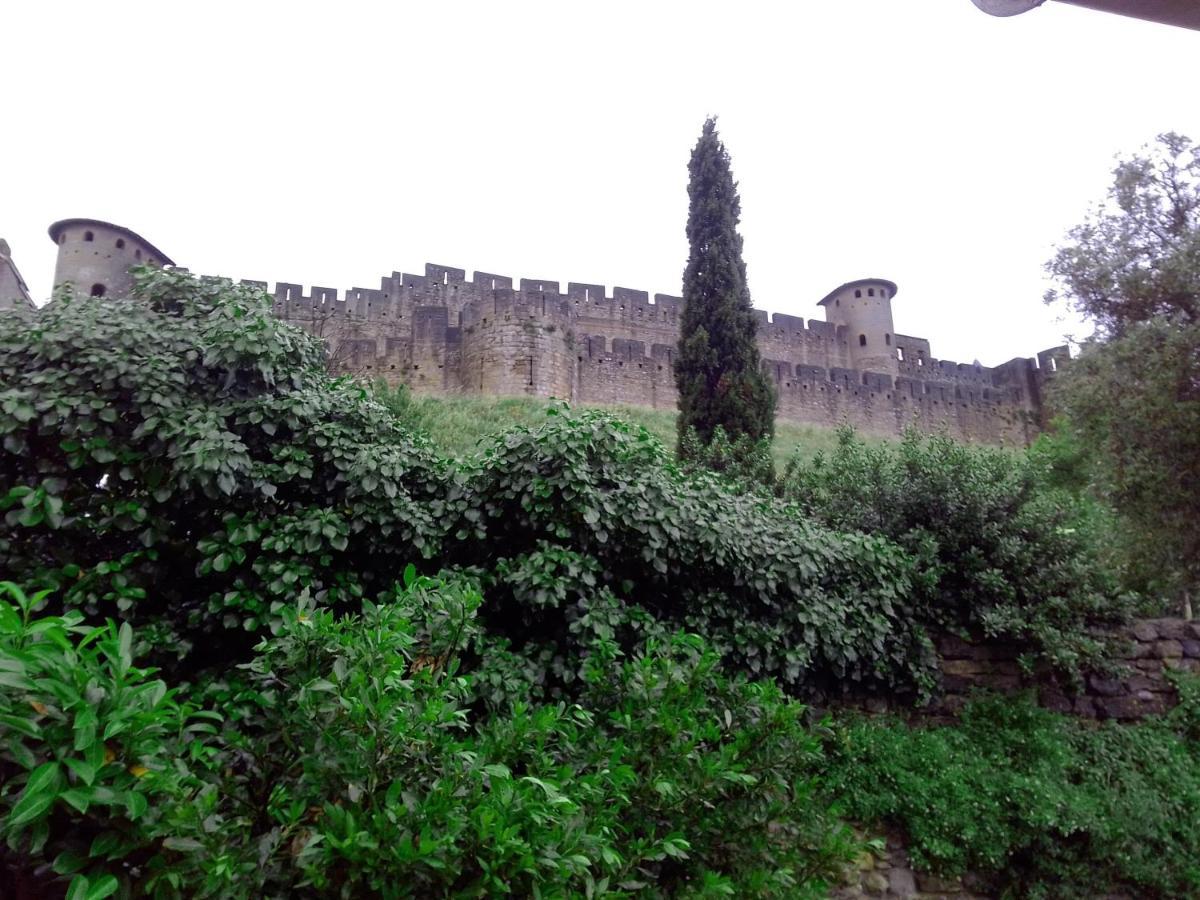 Les Chemins De La Cite Chambre Ou Appartement Carcassonne Exterior foto